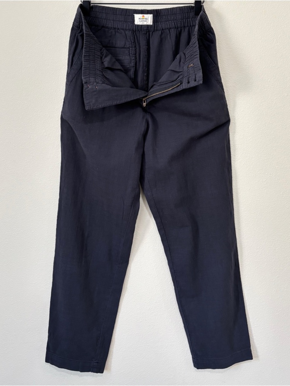 Marine Layer Black Elle Crop Pants - Picture 6 of 7